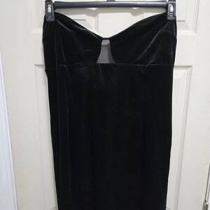 Forever 21 Black Strapless Mini Dress